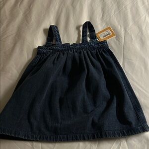 NWT Emile & Ida kids Denim Dress size 4